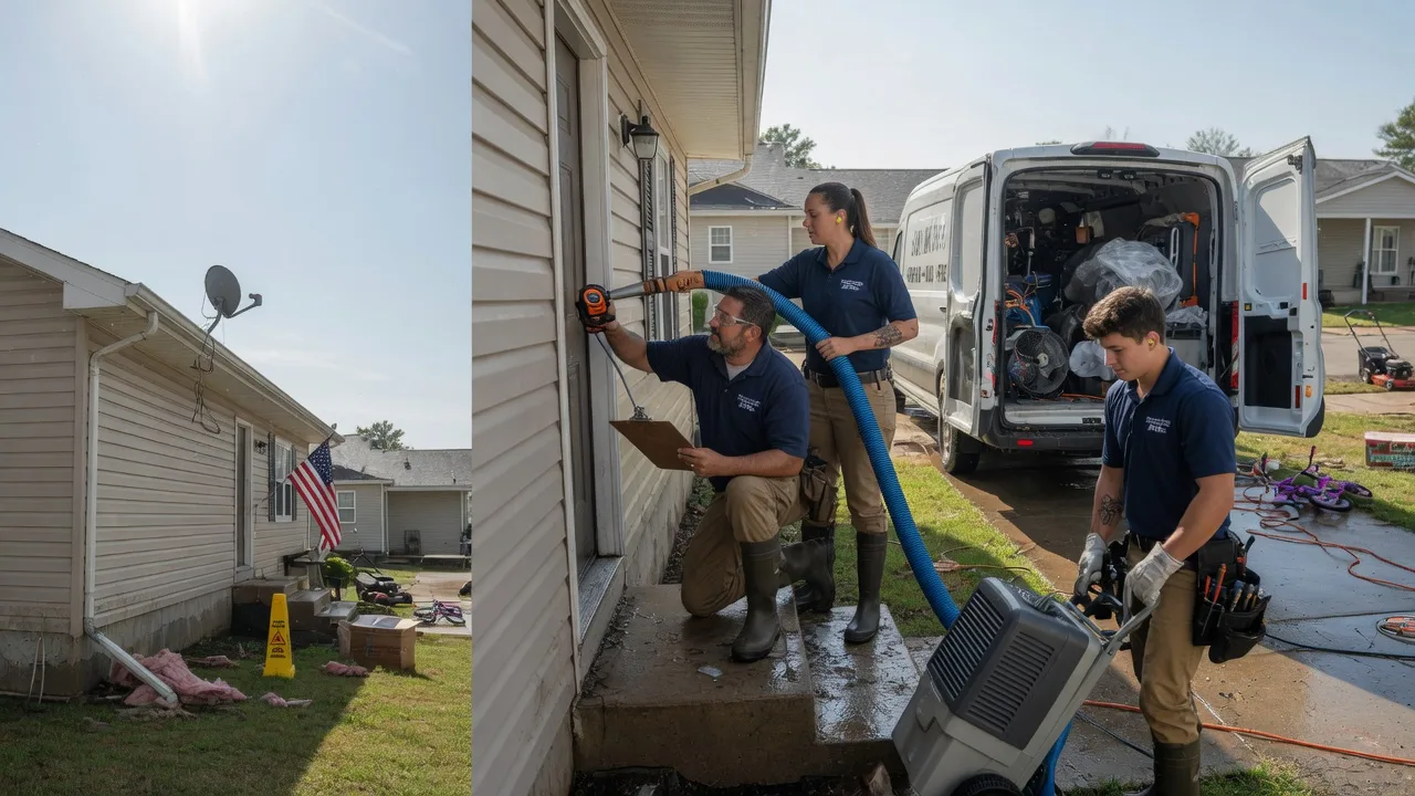 Ceiling Water Damage Restoration in Sobieski, WI near me